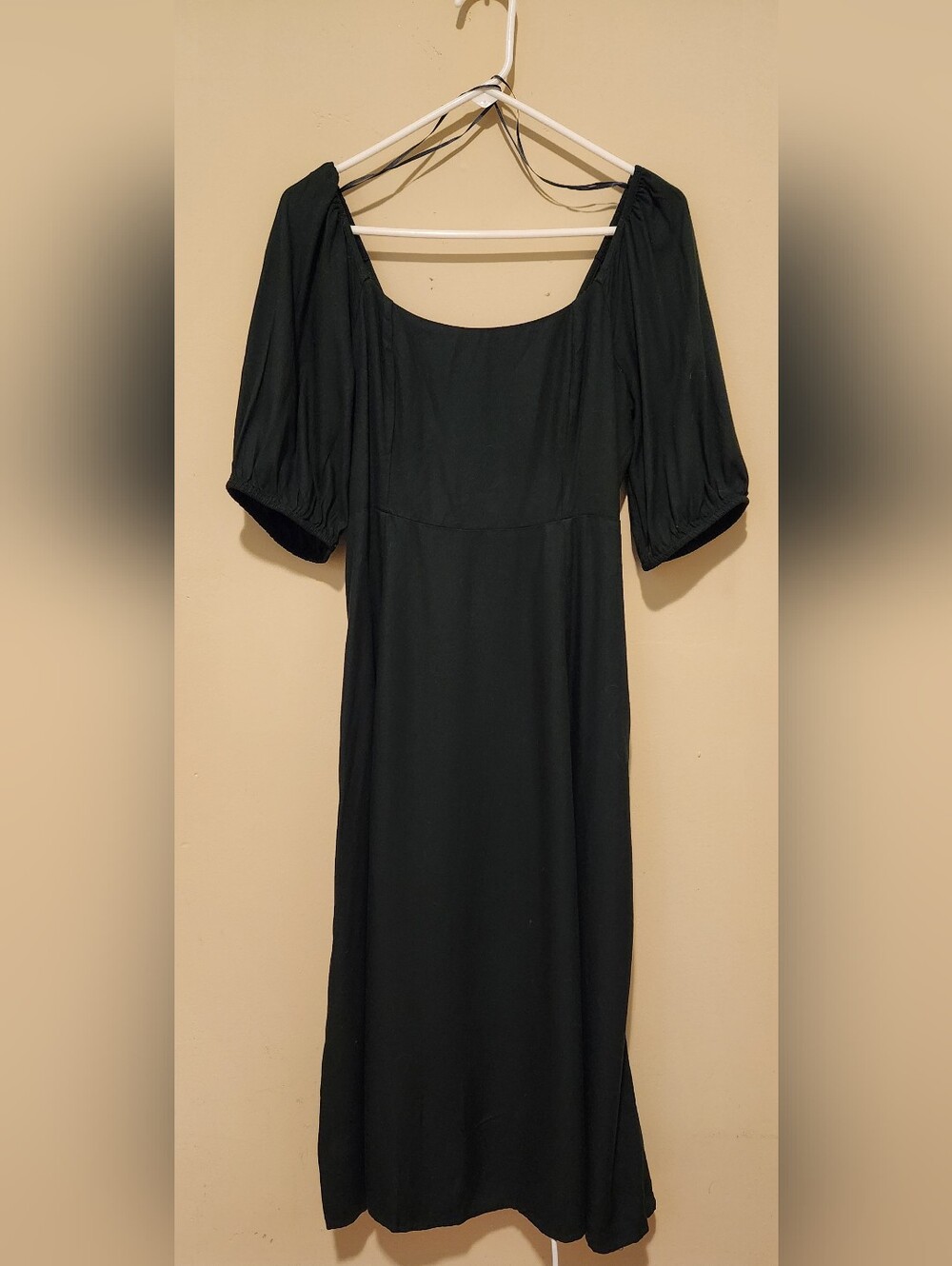 3 For $30 Dresses! NWOT Old Navy Fit and Flare Crepe Midi Dress Size M - Picture 2 of 9